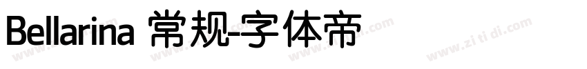Bellarina 常规字体转换